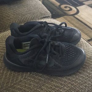 Kids black Nike size 12C